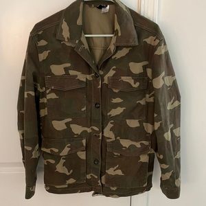 H&M Camo Shacket